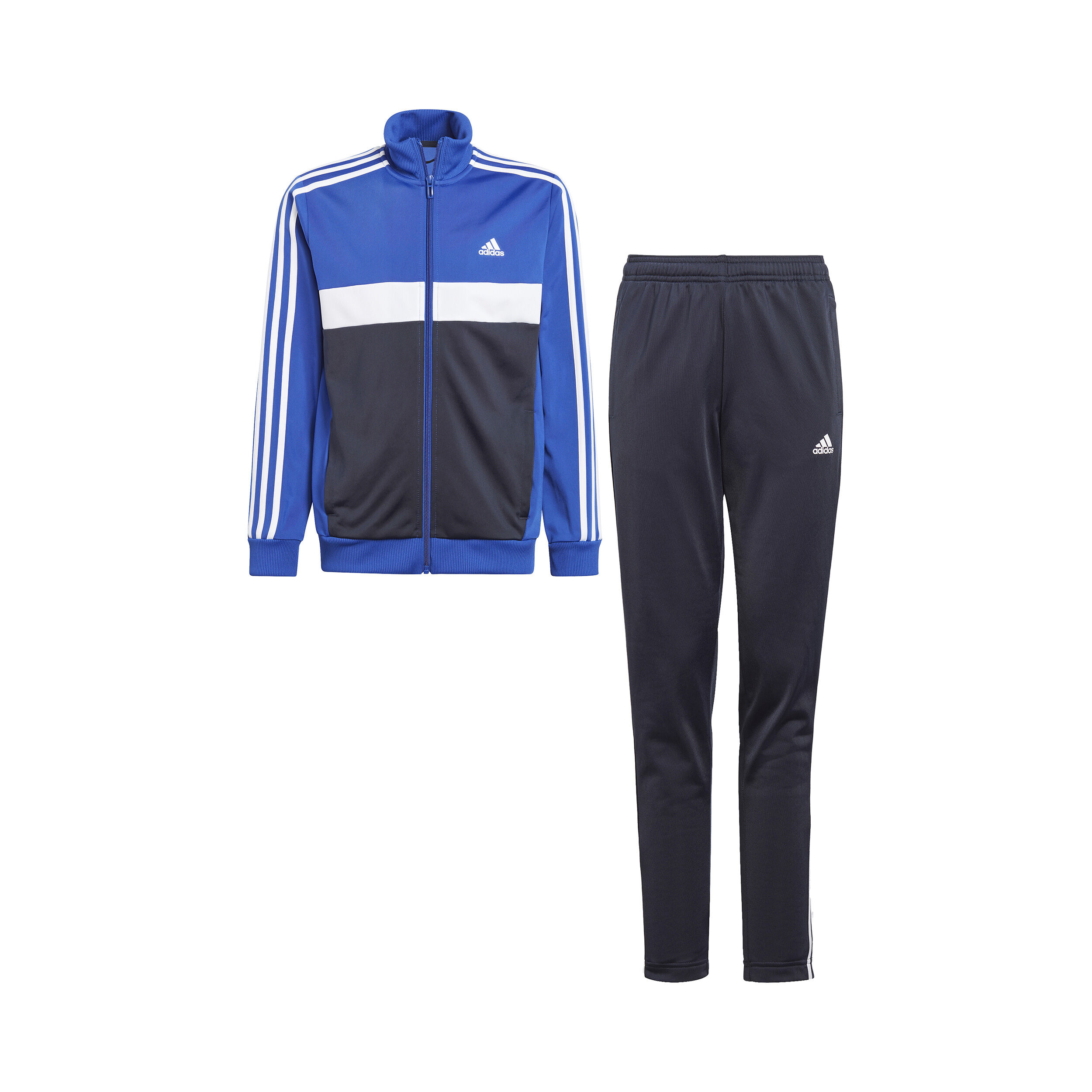 Boys navy sales adidas tracksuit