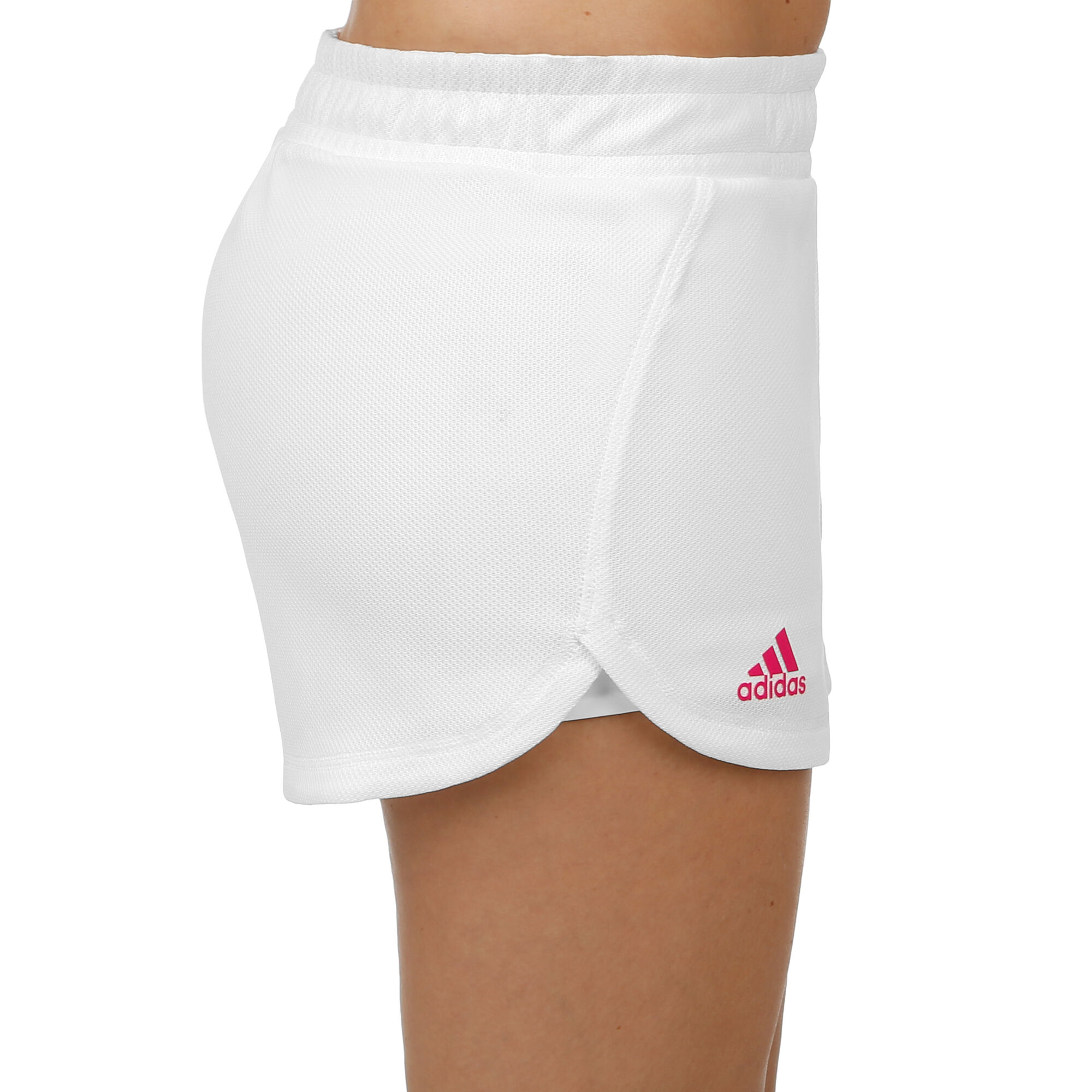 buy adidas Seasonal Shorts Women White, Pink online TennisPoint