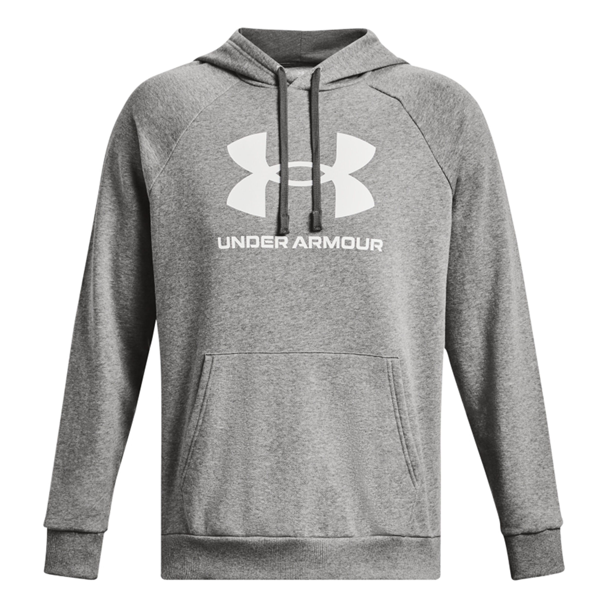 Rival Logo Hoody Men Grey White