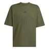 Oversize T-Shirt Men-dark green