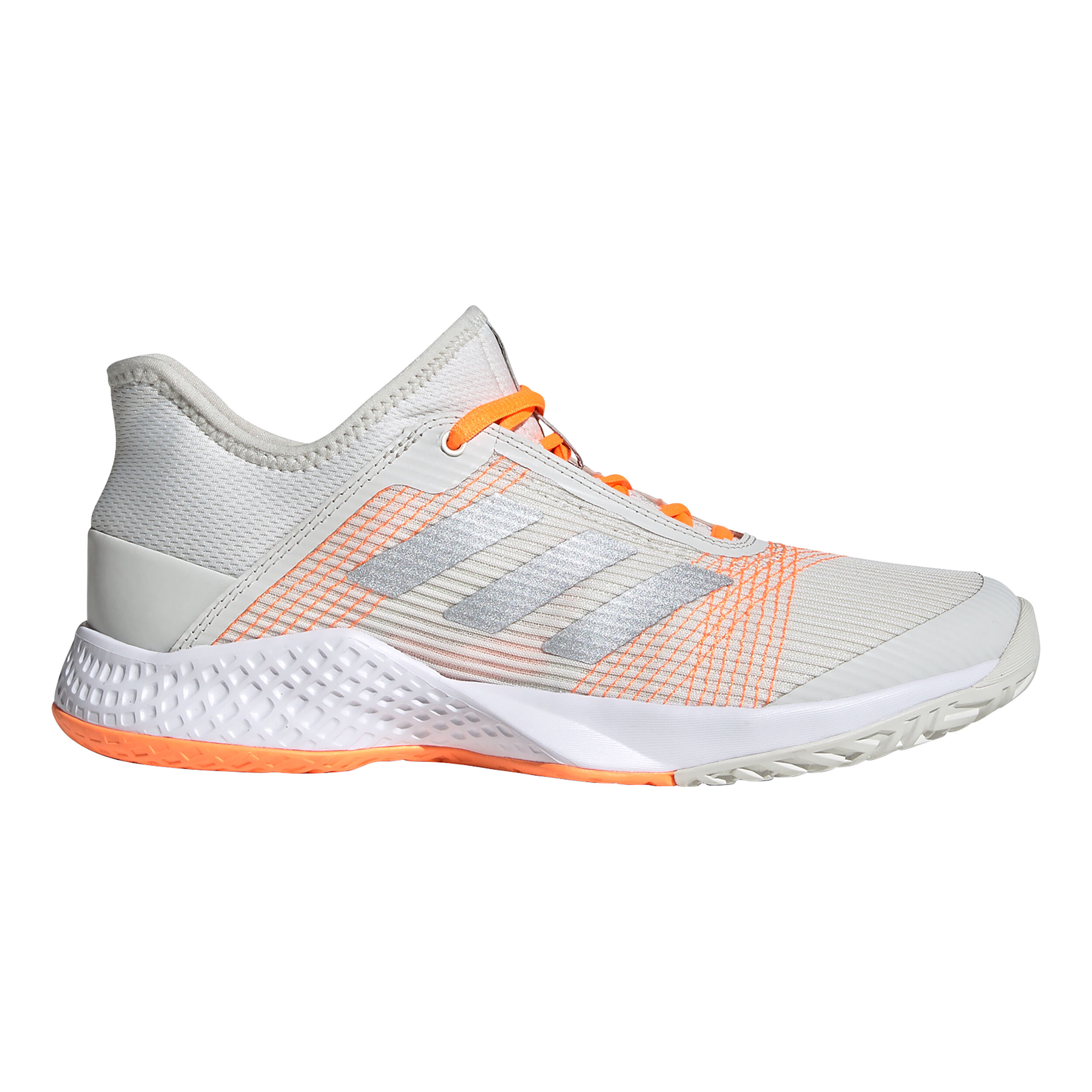 Buy adidas Adizero Club All Court Shoe Women Grey Orange online Tennis Point UK