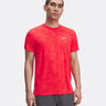 Launch Camo Running Shirt Men-Neon Red