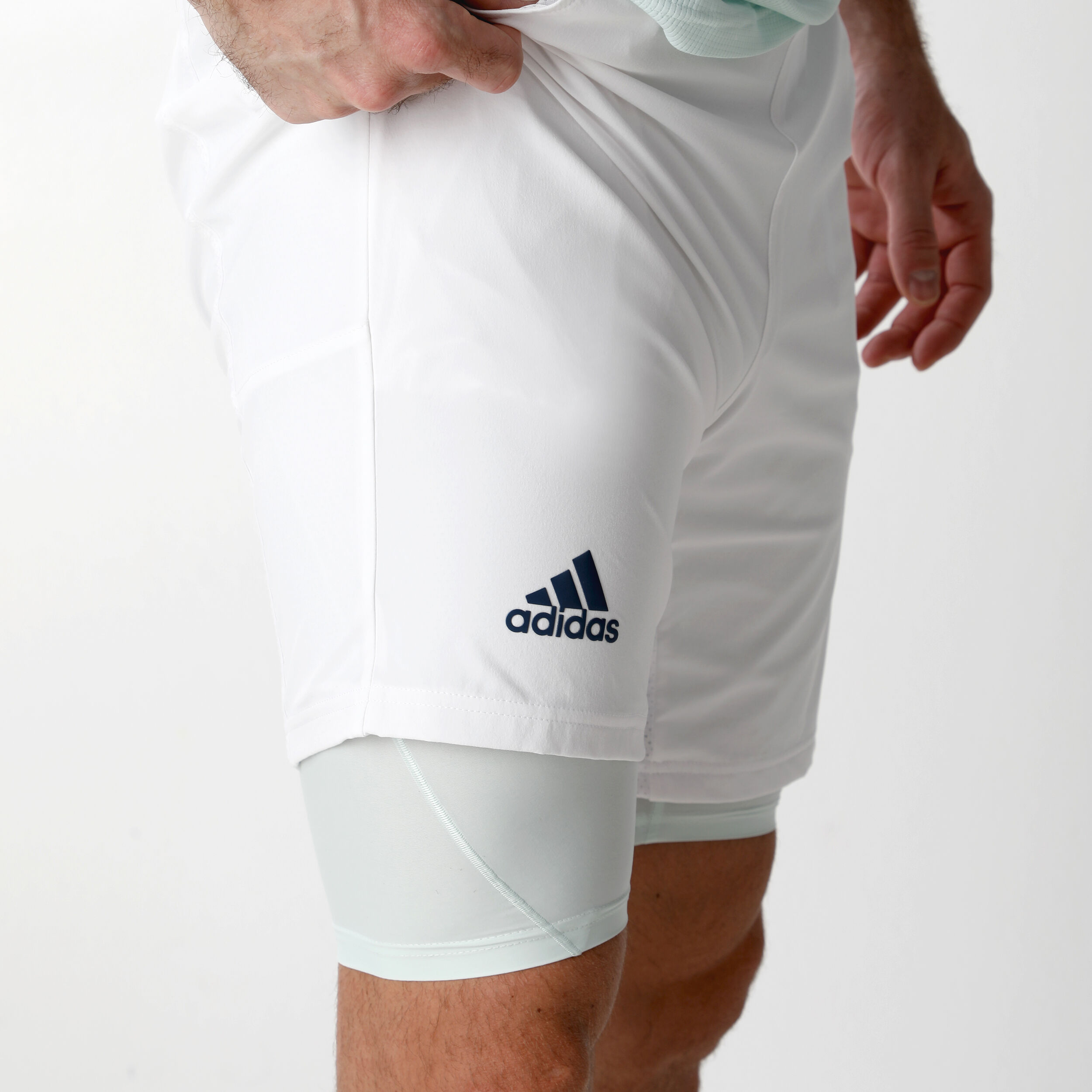 adidas 2 in 1 tennis shorts