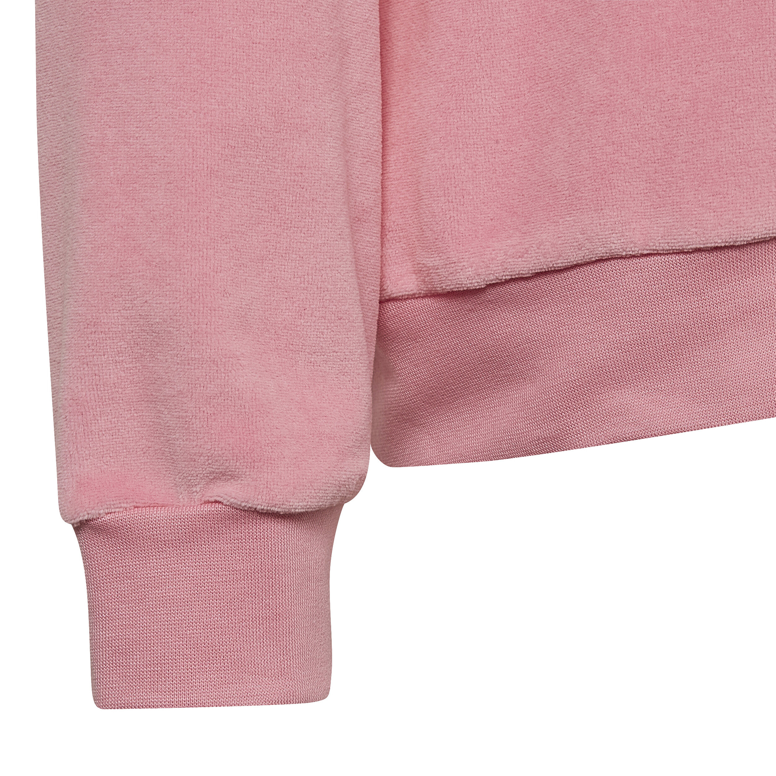 Long hotsell pink sweatshirt