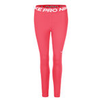 Nike Clothing Nike Mid-Rise Mesh-Paneled Tight Women-Lightred,White