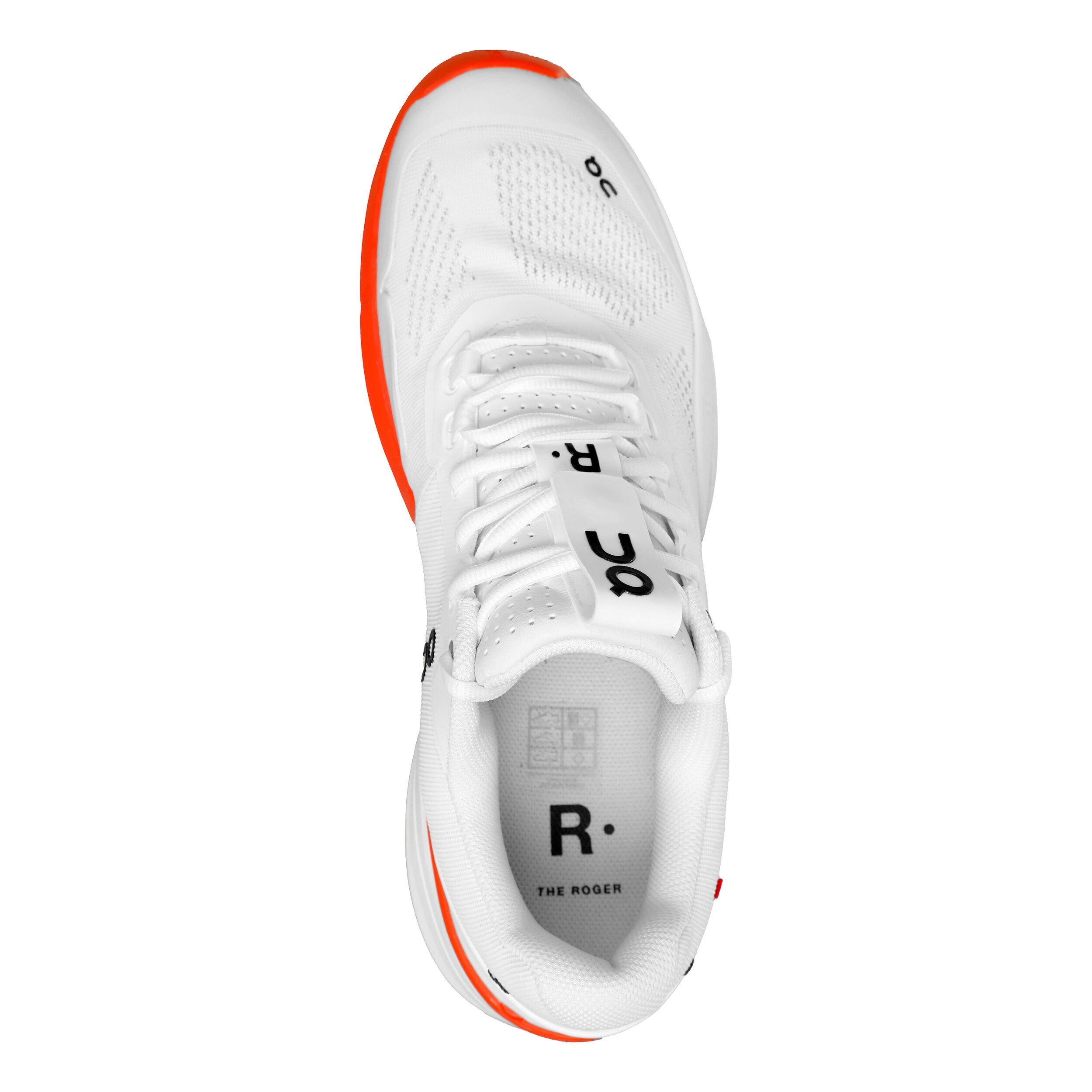 On The Roger Pro Clay Court Shoe Men White, Orange | Tennis-Point