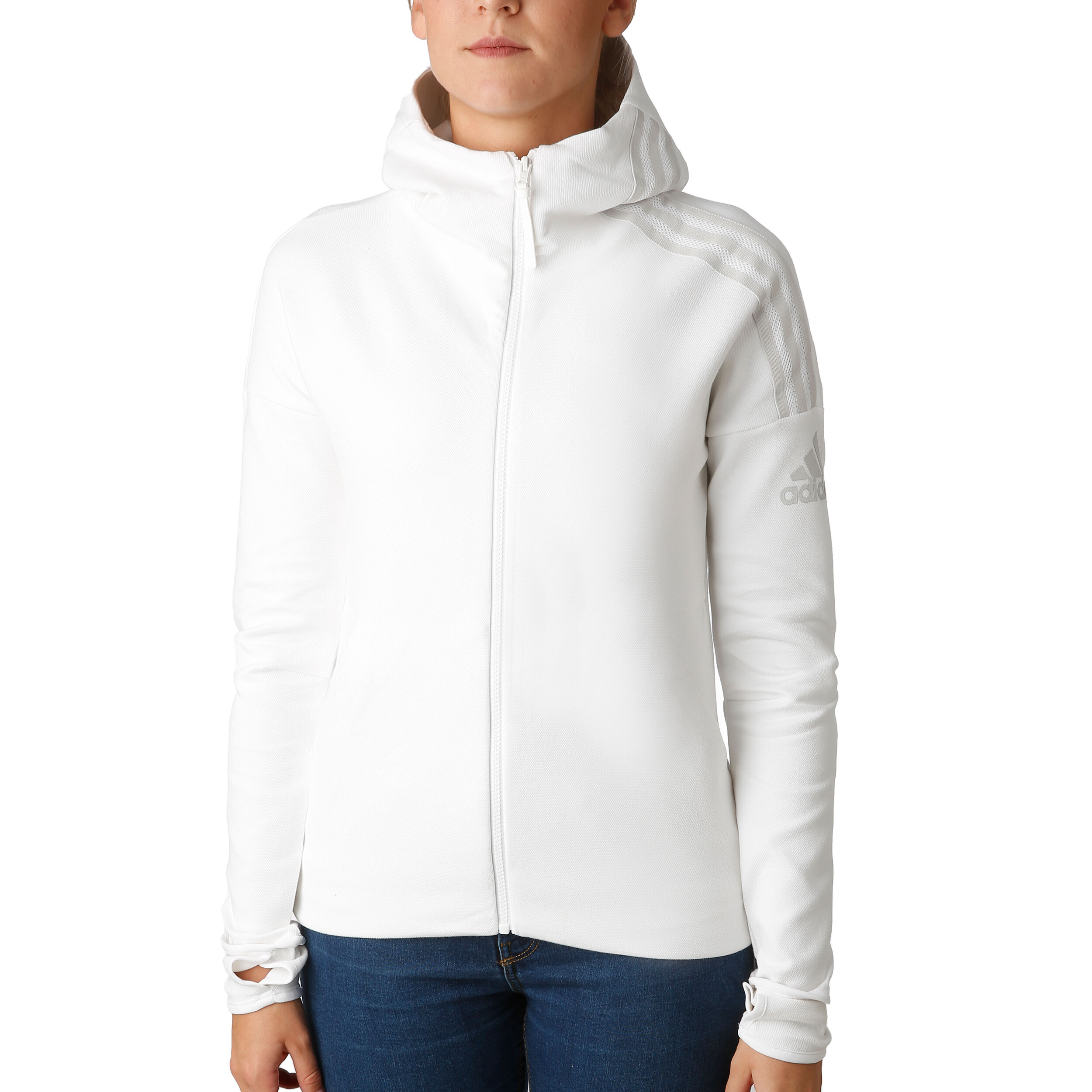 Buy adidas Z.N.E. Training Jacket Women White Lightgrey online Tennis Point UK