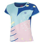 BIDI BADU T-Shirt BIDI BADU Hey Laguna T-Shirt Women-blue, multicoloured