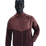 Nike Clothing Nike Miler Running jacket Men - dark red, bronze