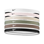 Nike Clothing Nike Nike Flex Classic Hair Band 6 Pack-White,Dark Blue