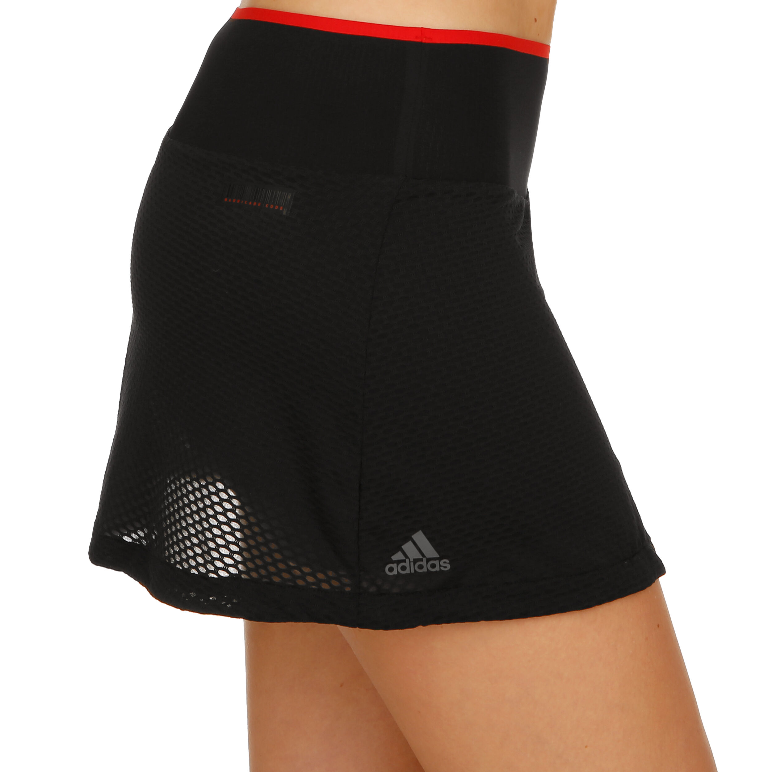 Barricade Skirt Women Black Red