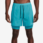 Nike Clothing Nike Stride 2in1 5in Running Shorts Men-Turquoise