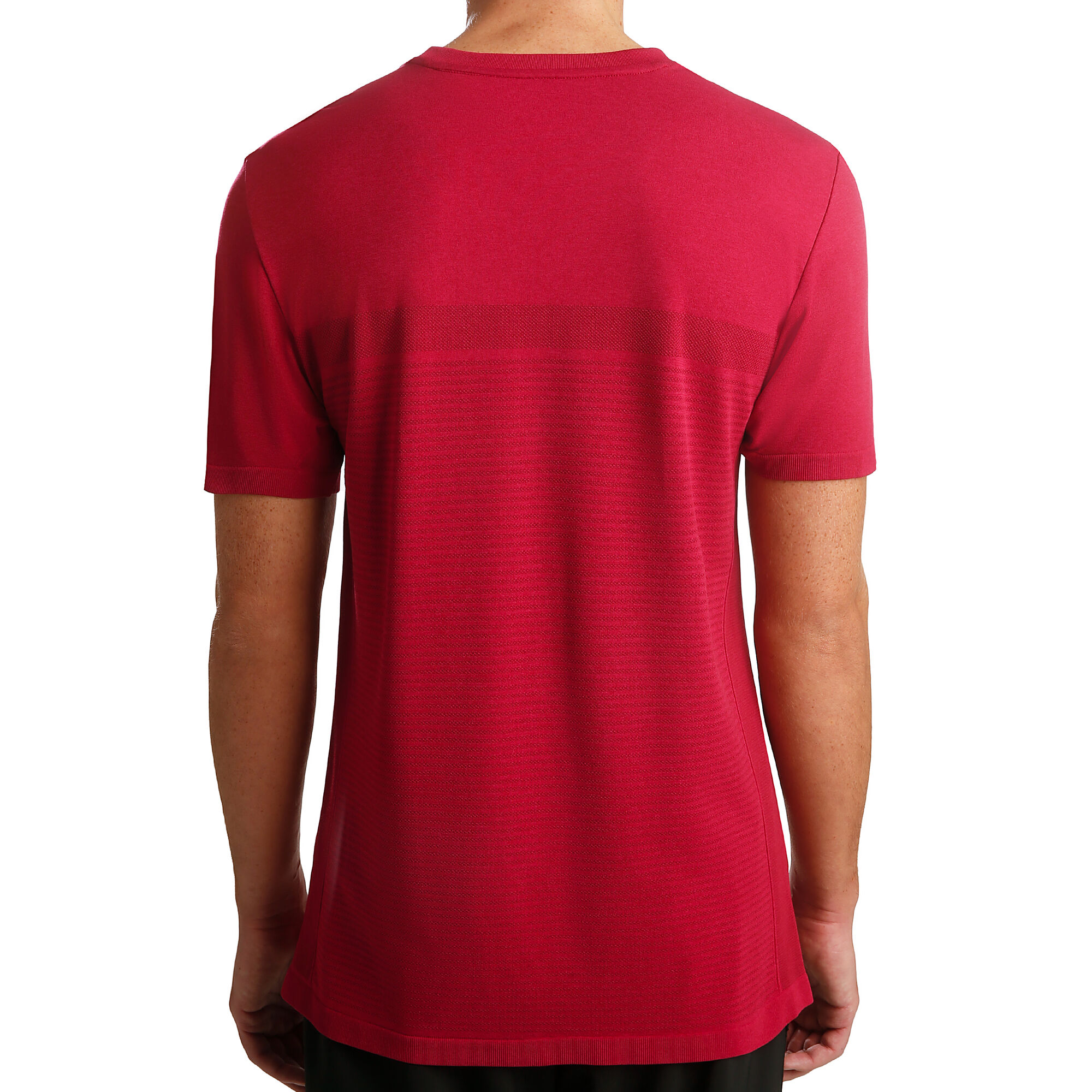 Buy Wilson Competition Seamless Crew T-Shirt Men Red, Silver online ...
