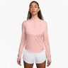 Swift Half-Zip Running shirt Women - rose