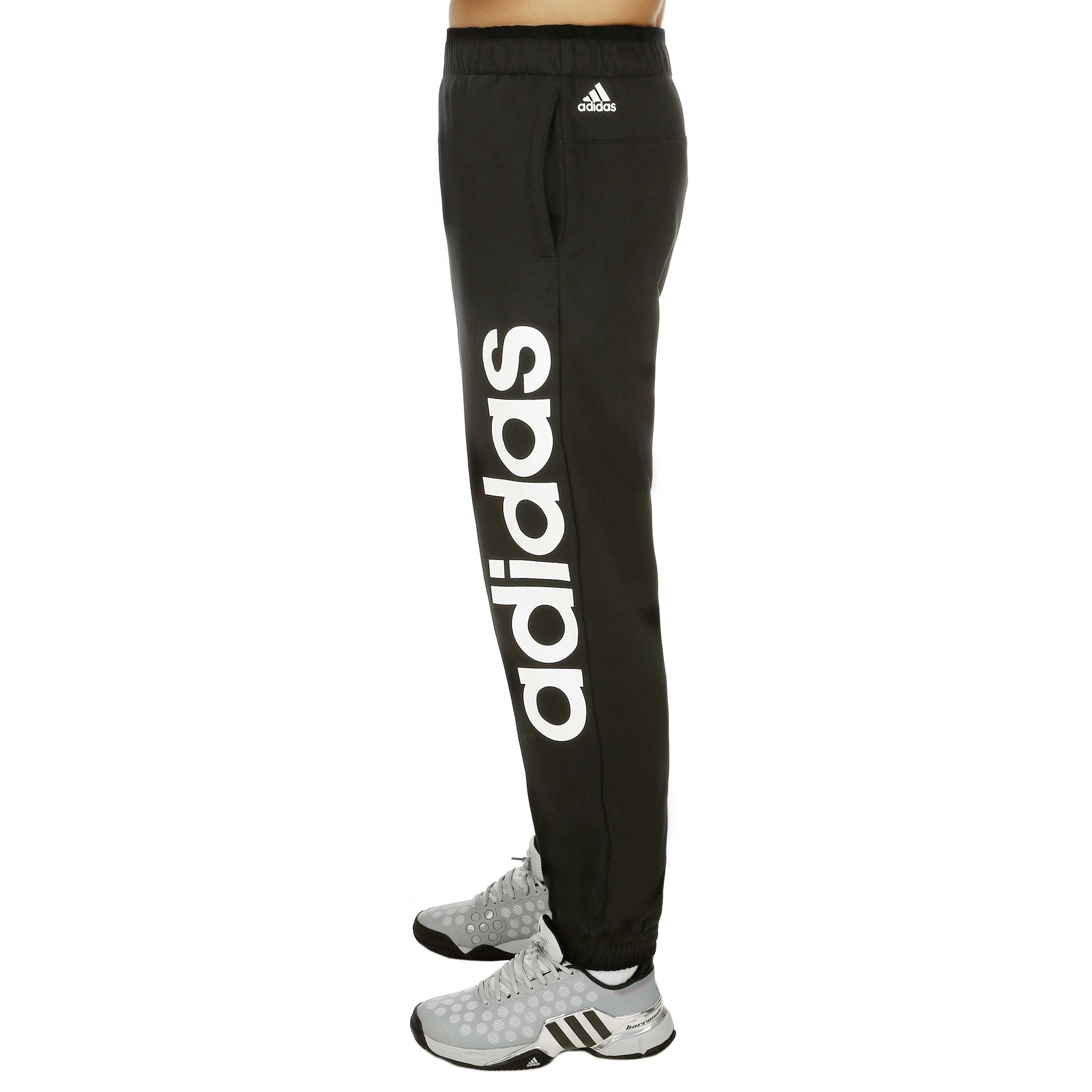 adidas essentials linear logo pants men's