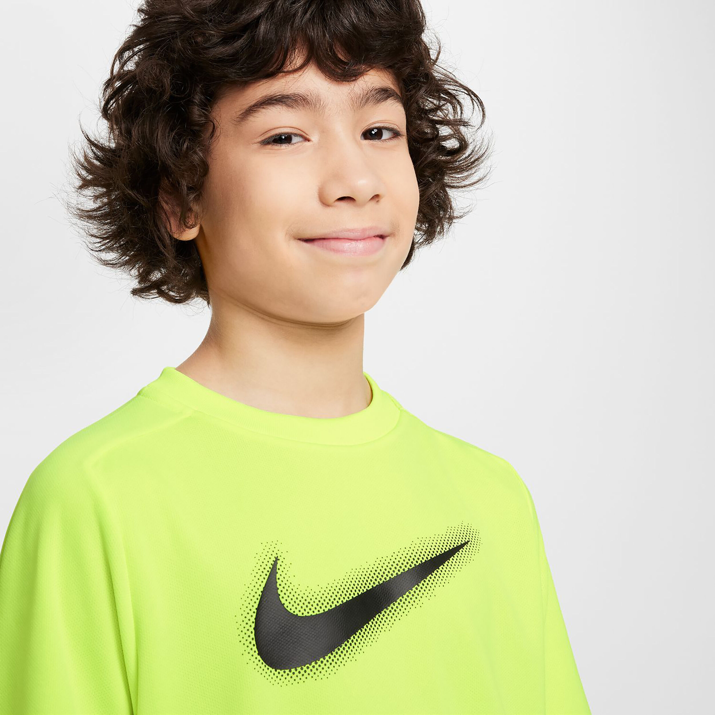 Boys lime green nike shirt cheap