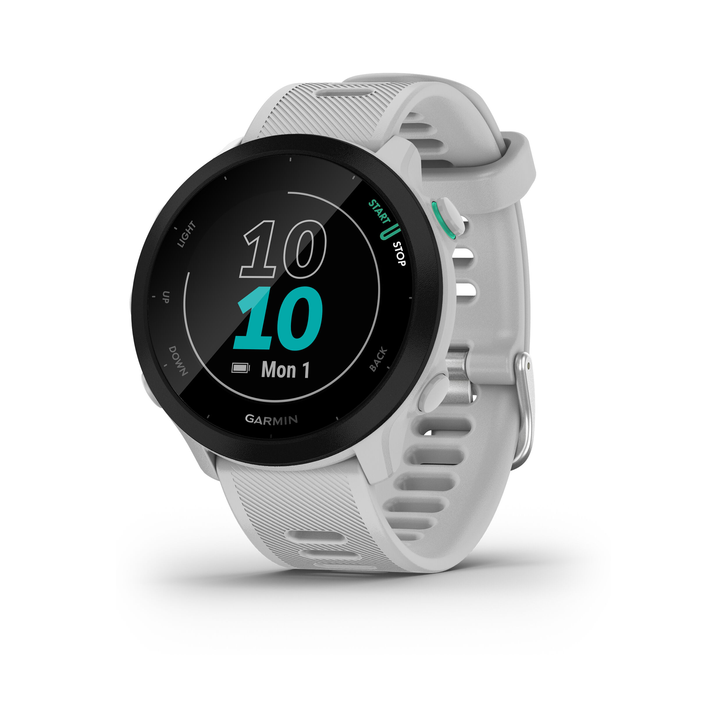 Buy Garmin Forerunner 55 Pulse Watch White Black online Tennis Point UK