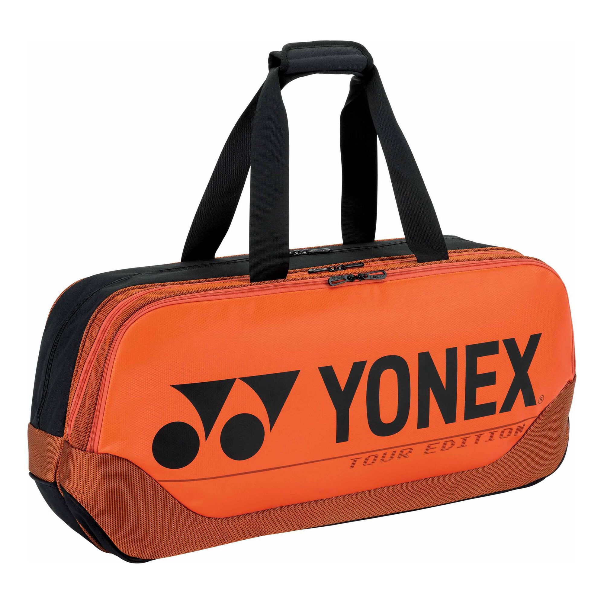 Buy Yonex Pro Tournament Bag Racket Bag Orange, Black online Tennis