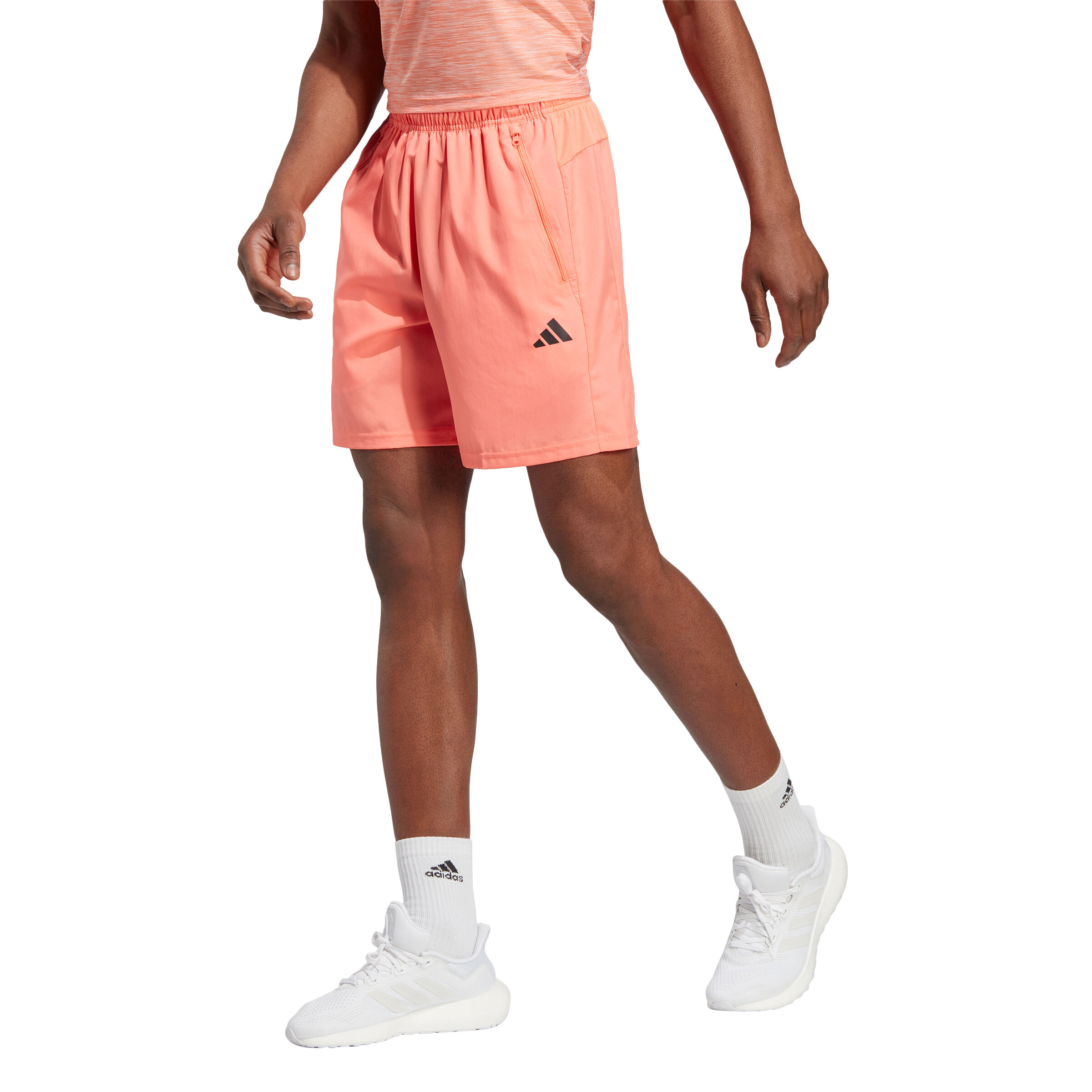 Essentials Train Woven Training 9 Shorts Men Orange