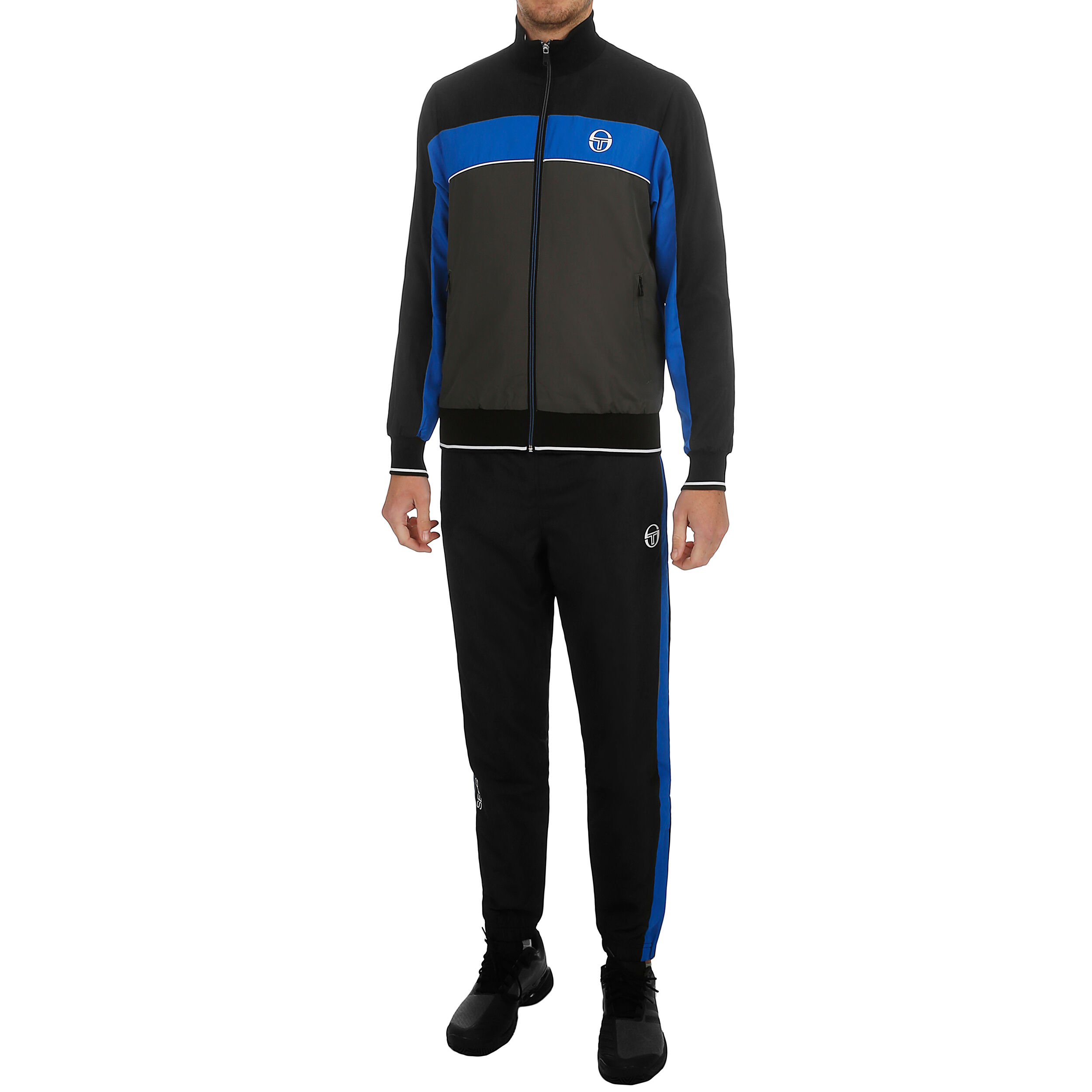 Buy Sergio Tacchini Ilan Tracksuit Men Dark Blue Dark Grey online Tennis Point UK