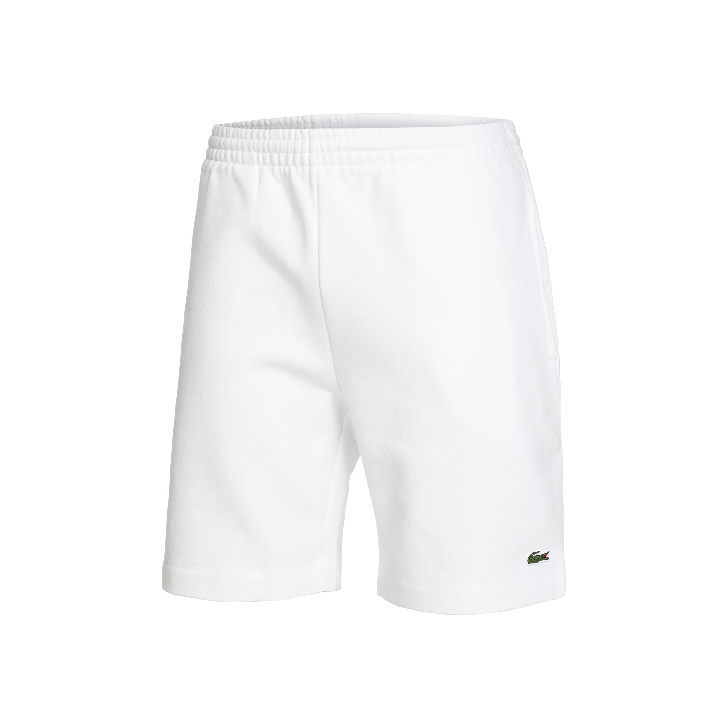 Mens white lacoste shorts 2025