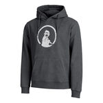 Quiet Please Clothing Quiet Please Endlessly Washed Out Loose Fit Hoody Men-Anthracite,White