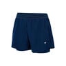 W. TEAM STRETCH SHORTMARINE Shorts Women-dark blue