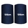 Wide Terry Wristband Unisex - dark blue, 