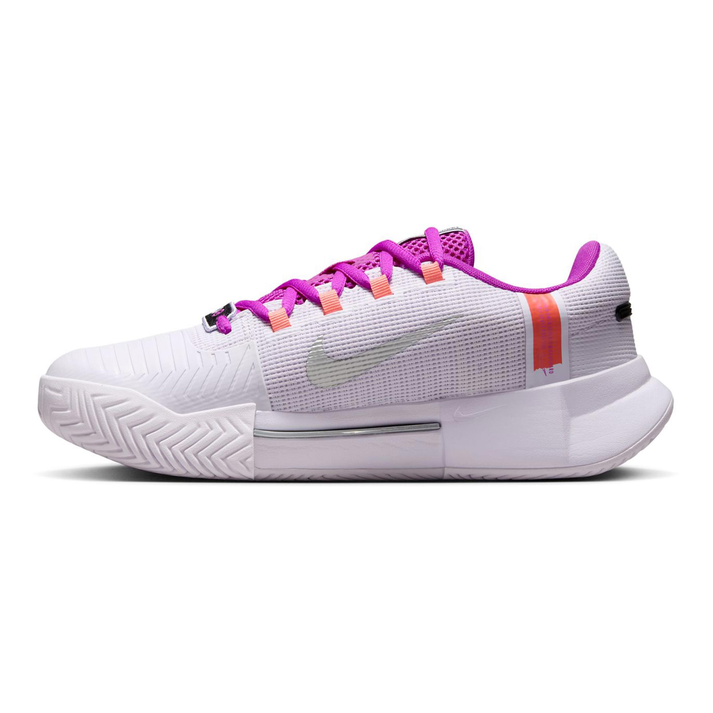Zoom GP Challenge 1 PRM All Court Shoe Women White Pink