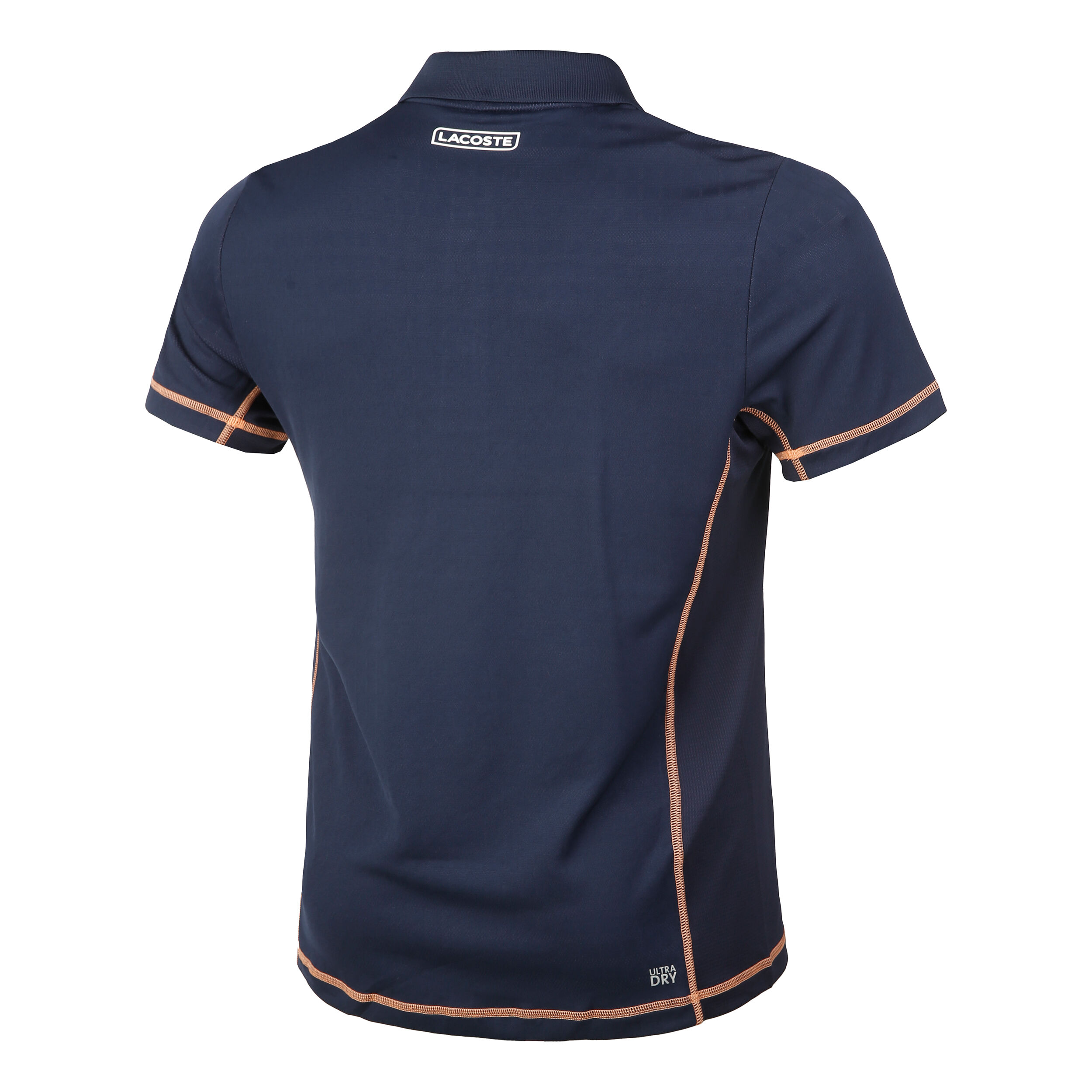Polo lacoste bleu orange clearance