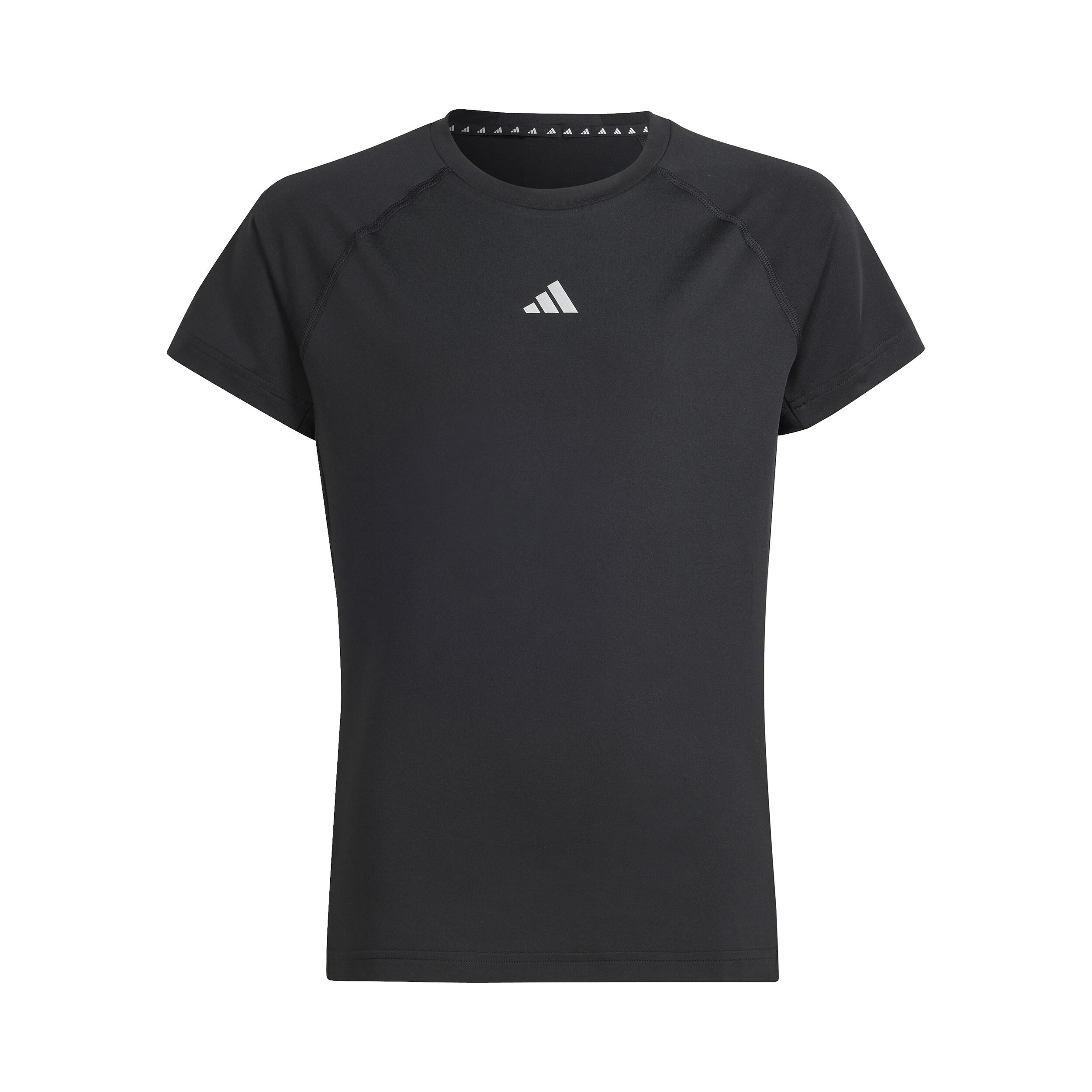 Girls black adidas t shirt discount