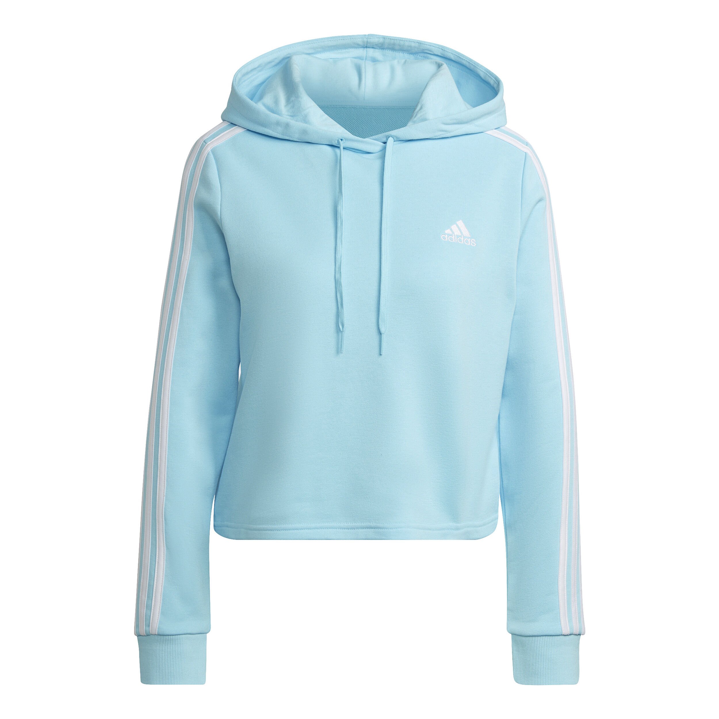 Light blue adidas womens hoodie top