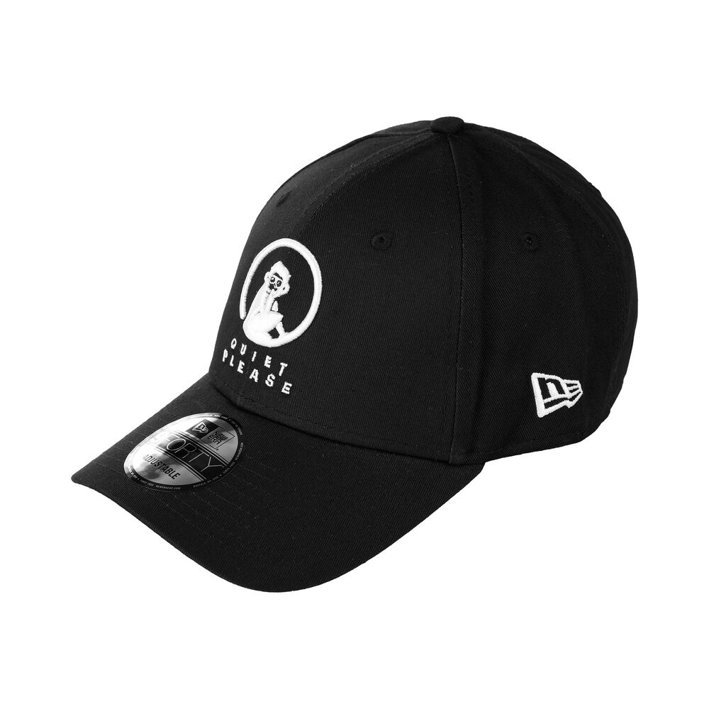 Quiet Please New Era 9Forty Cap black, size: