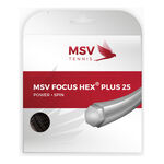 MSV MSV Focus-HEX Plus 25 String Set 12m-Black