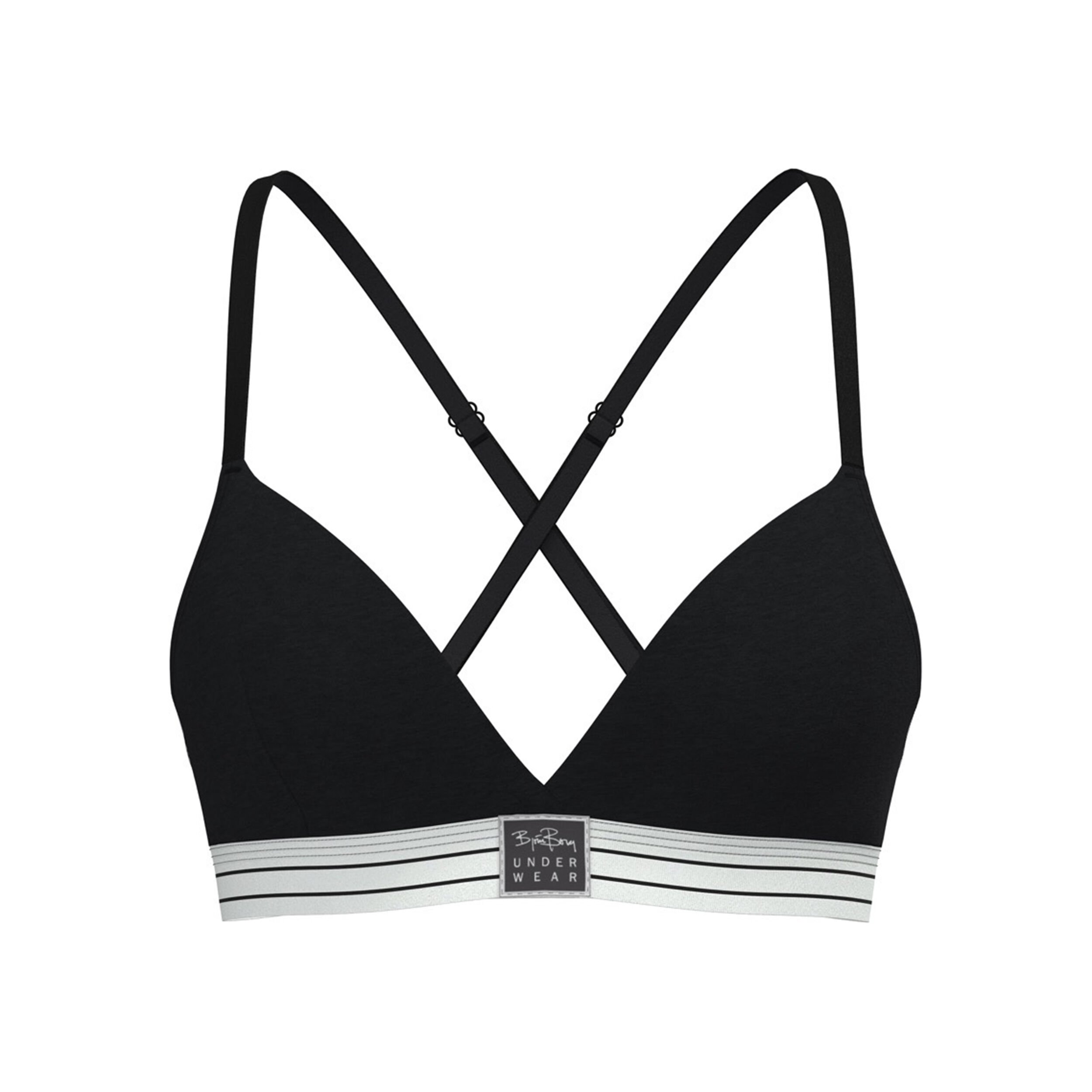 Triangle sports bra deals