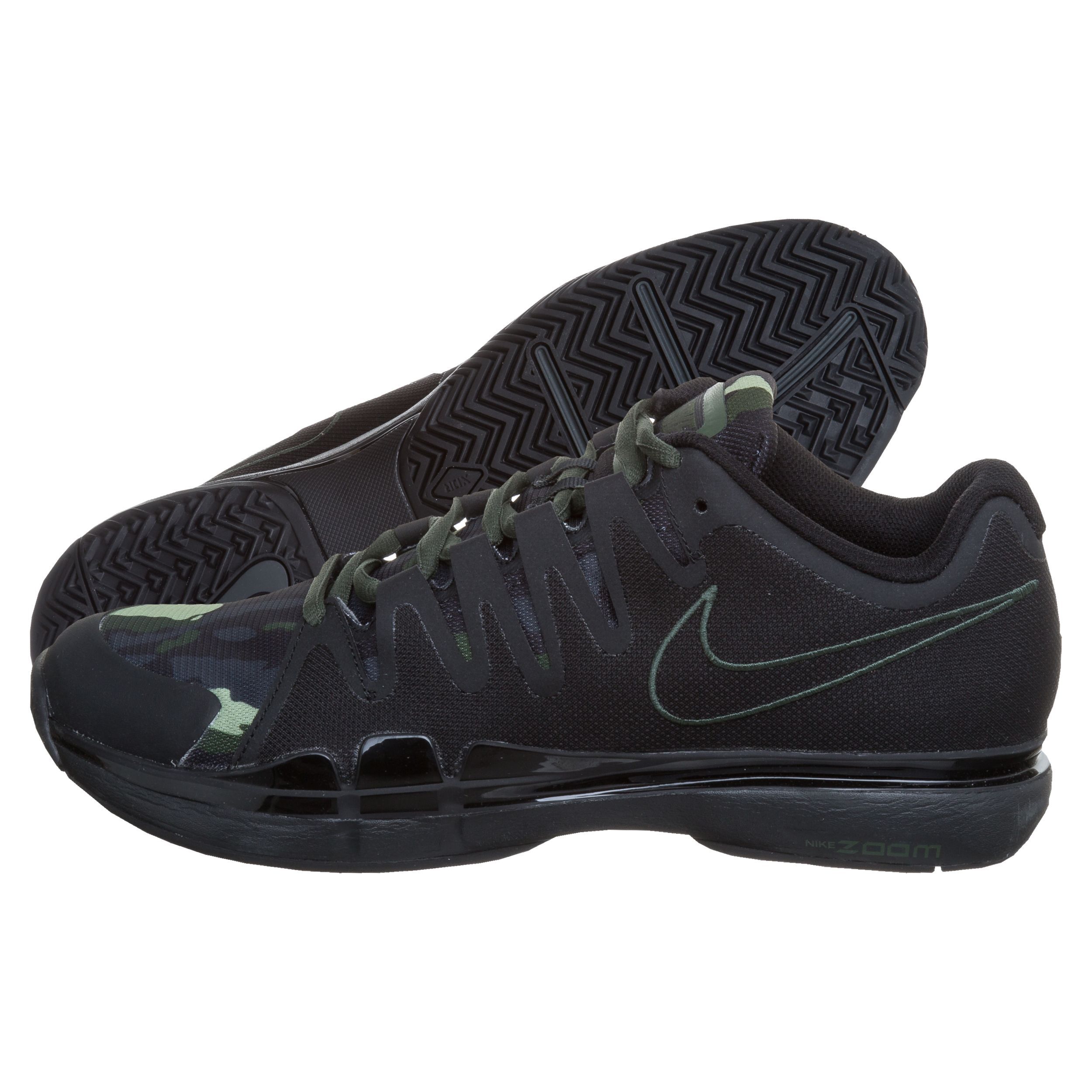 Roger Federer Zoom Vapor 9.5 Tour Quickstrike Exclusive All Court Shoe Men Dark Green Anthracite