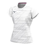 Mizuno Tennis apparel Mizuno Chiba T-Shirt Women-White