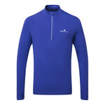 Ronhill Clothing Ronhill Core Thermal 1/2 Zip Running Shirt Men-Blue