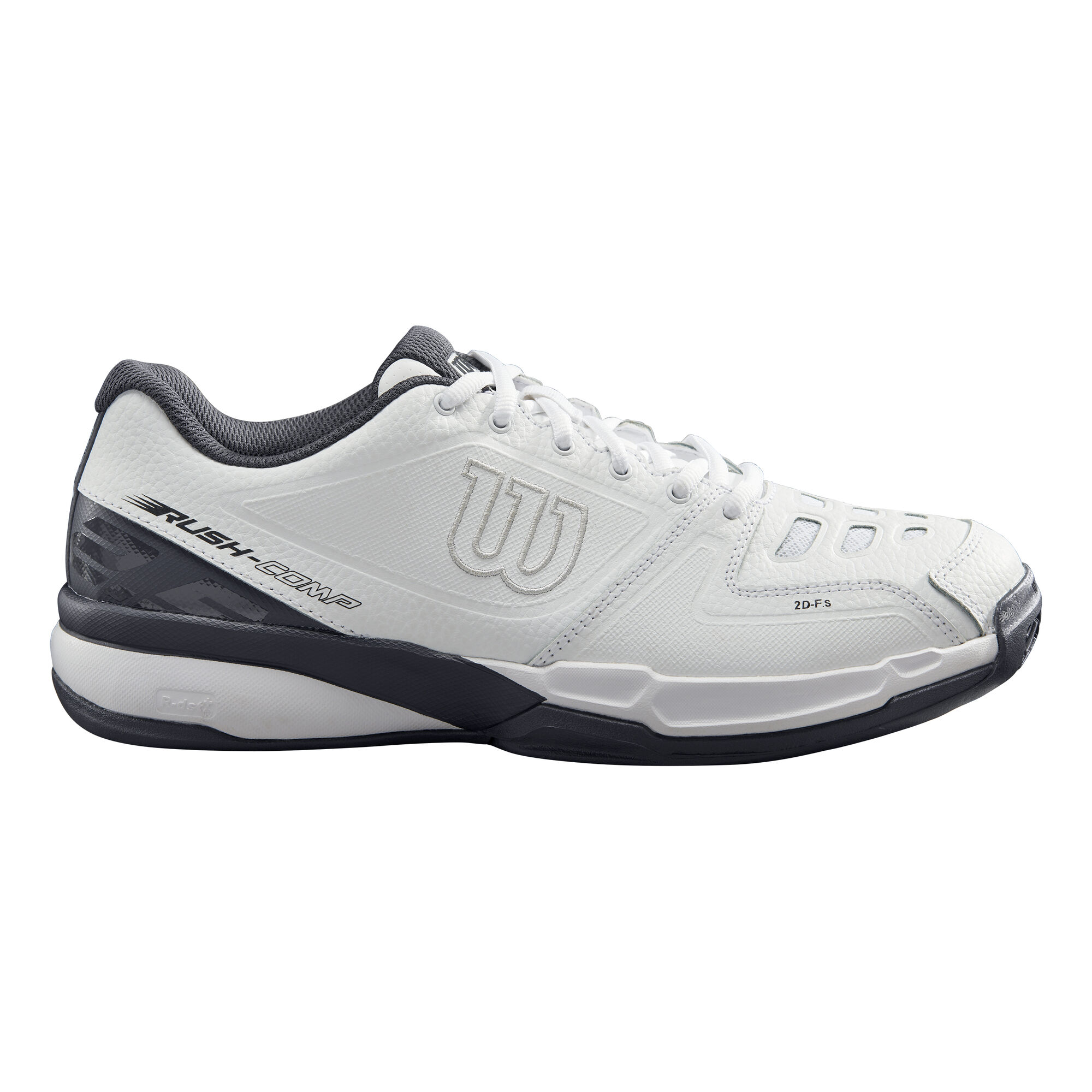 Buy Wilson Rush Comp LTR Clay Court Shoe Men White Dark Blue online