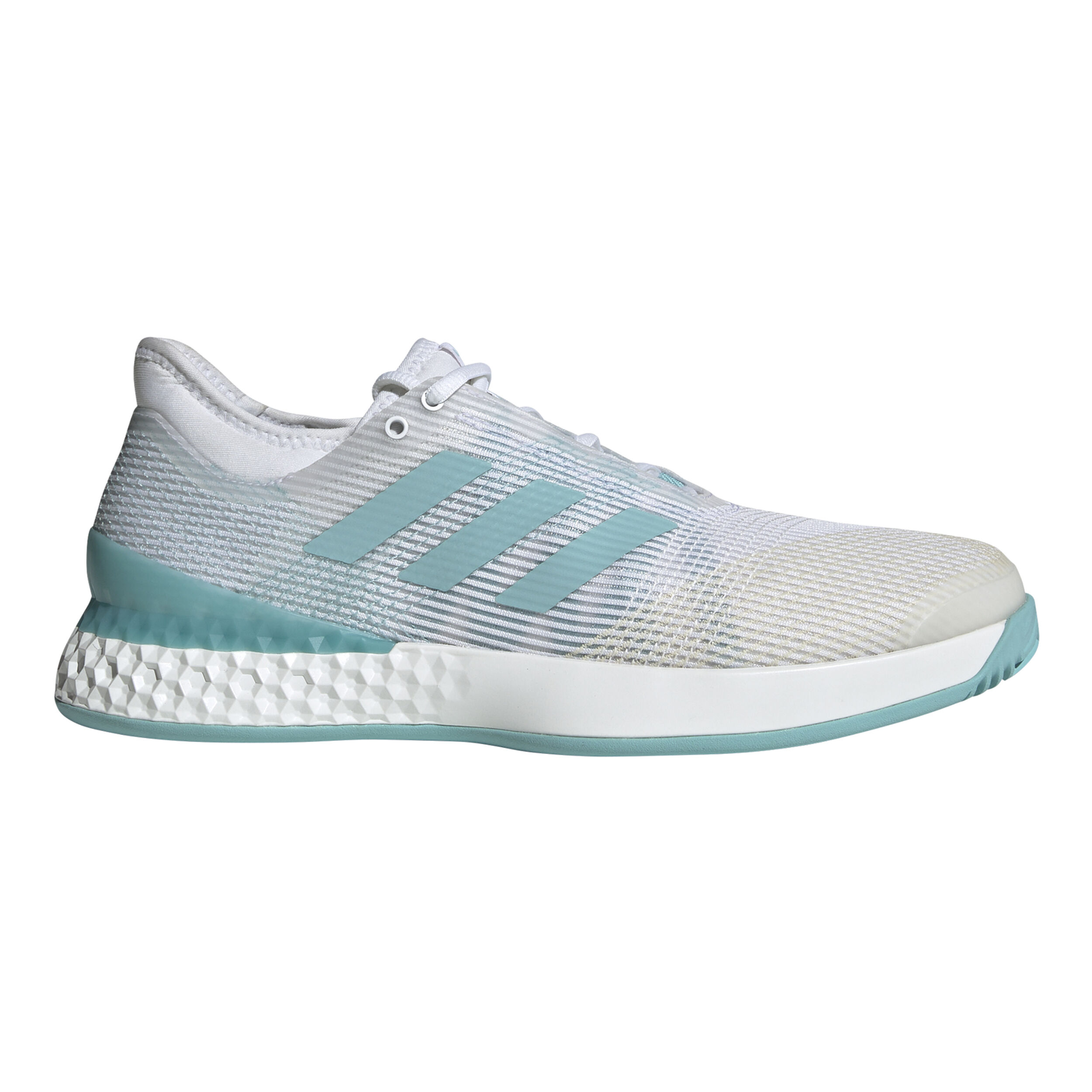 Adizero Ubersonic 3 X Parley All Court Shoe Men White Cream