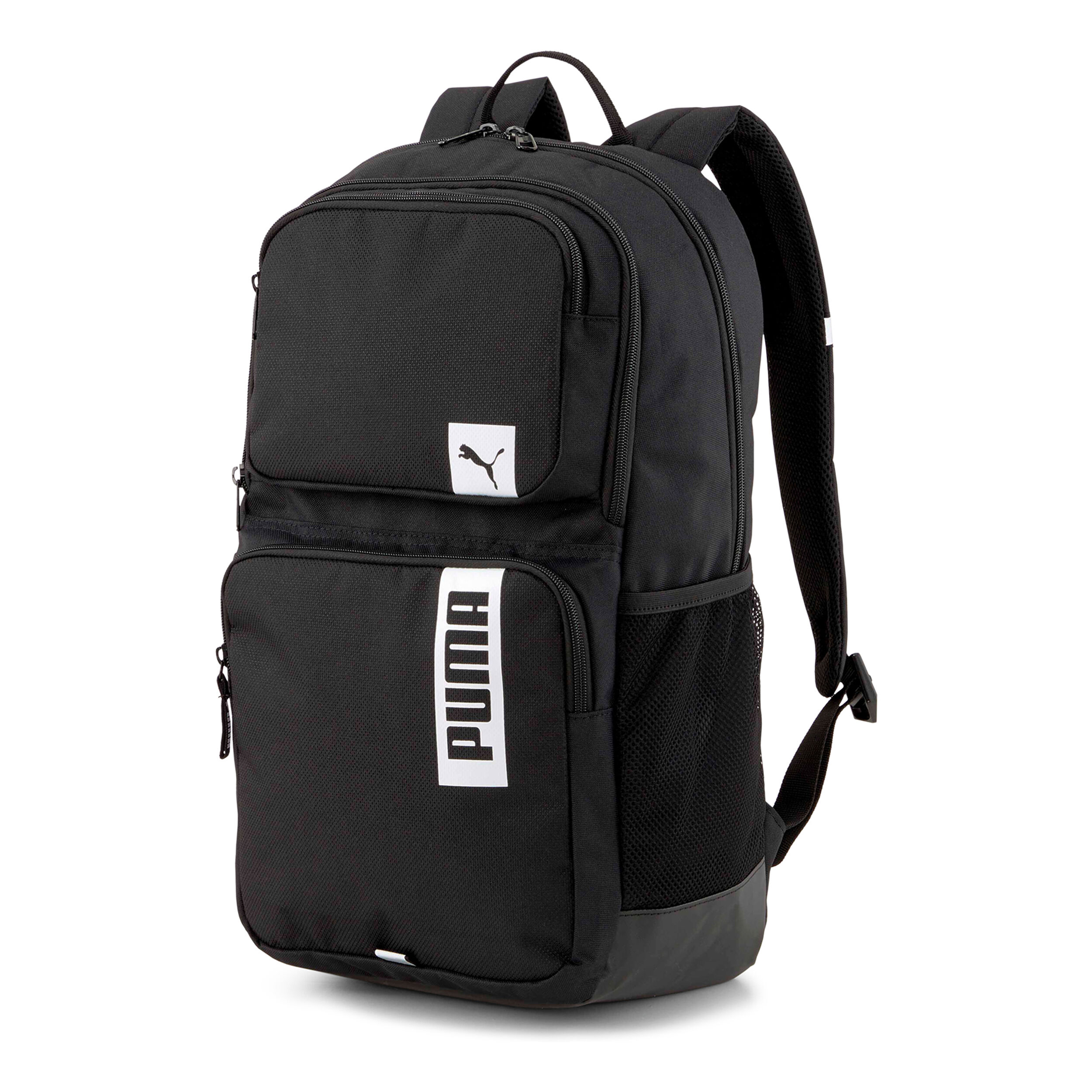 Puma unisex shop black deck backpack