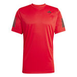 adidas Tennis apparel adidas Club 3Stripes T-Shirt Men-red