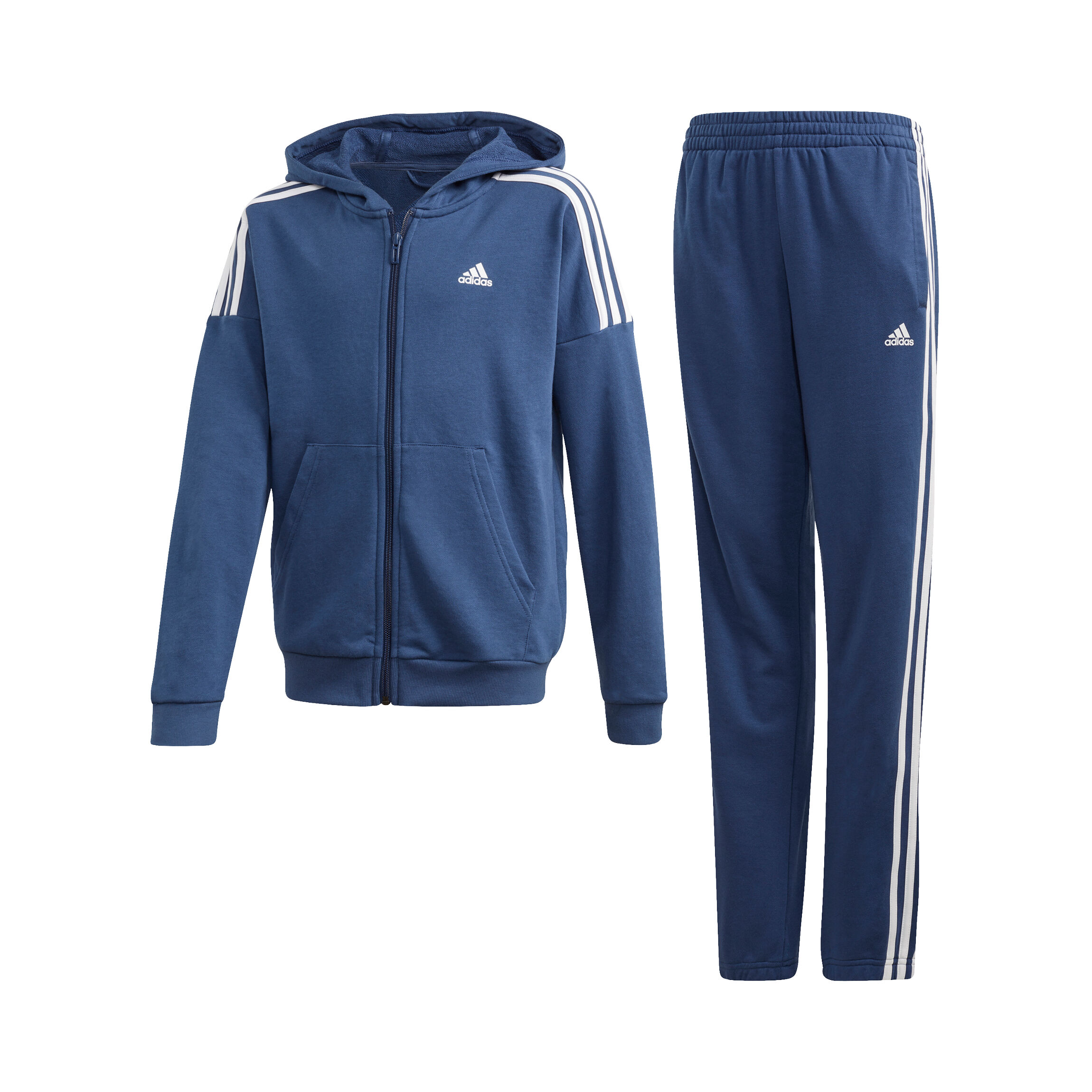 Buy adidas Tracksuit Boys Dark Blue White online Tennis Point UK