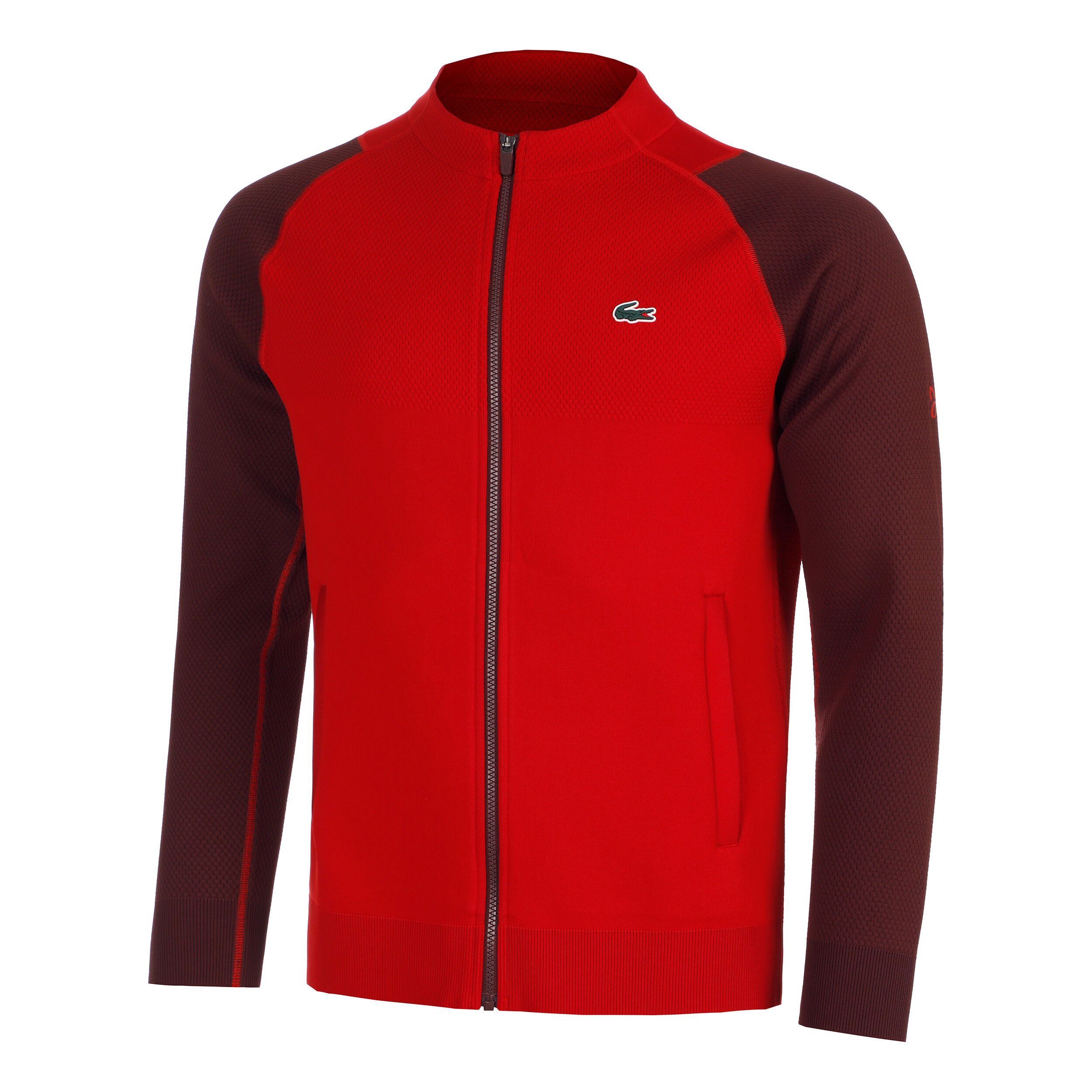 Red lacoste jacket mens new arrivals
