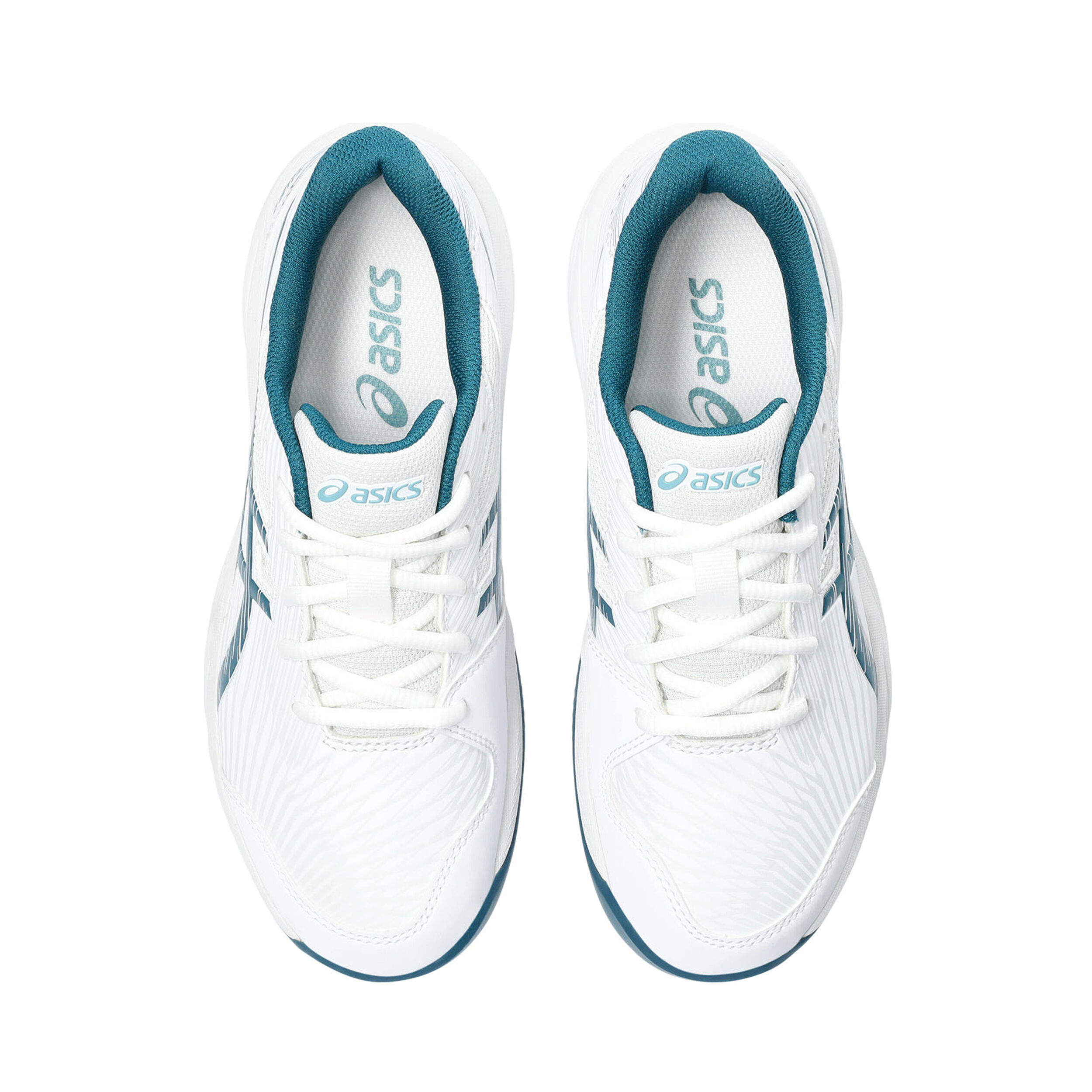 Buy ASICS Gel Game 9 GS All Court Shoe Kids White Petrol online
