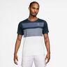Court Dri-FIT Advantage Print T-Shirt Men - blue, white