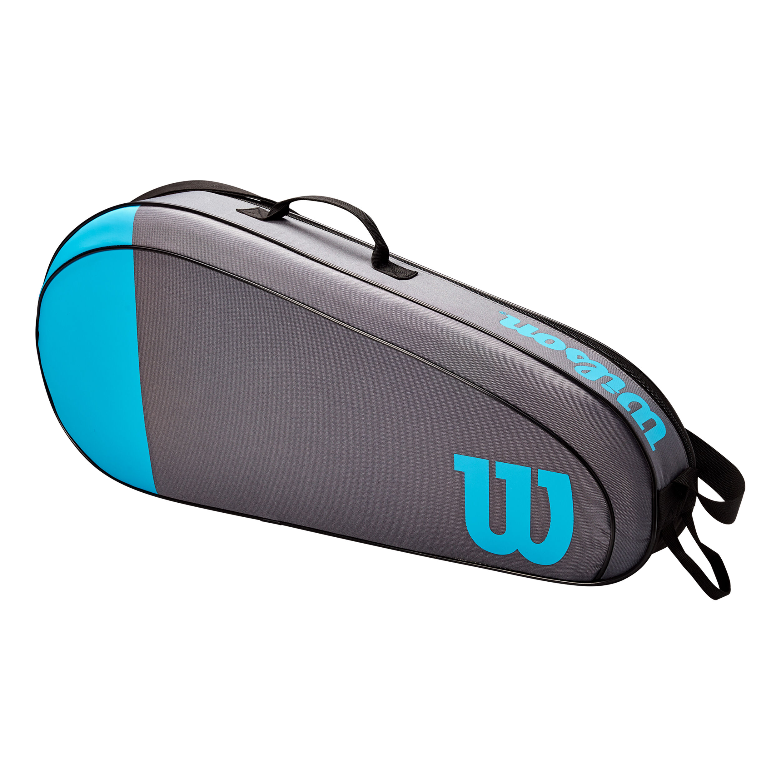 Buy Wilson Team Racket Bag 3 Pack Blue Grey online Tennis Point UK