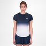 Crew Gradiant T-Shirt Women-Dark Blue,White