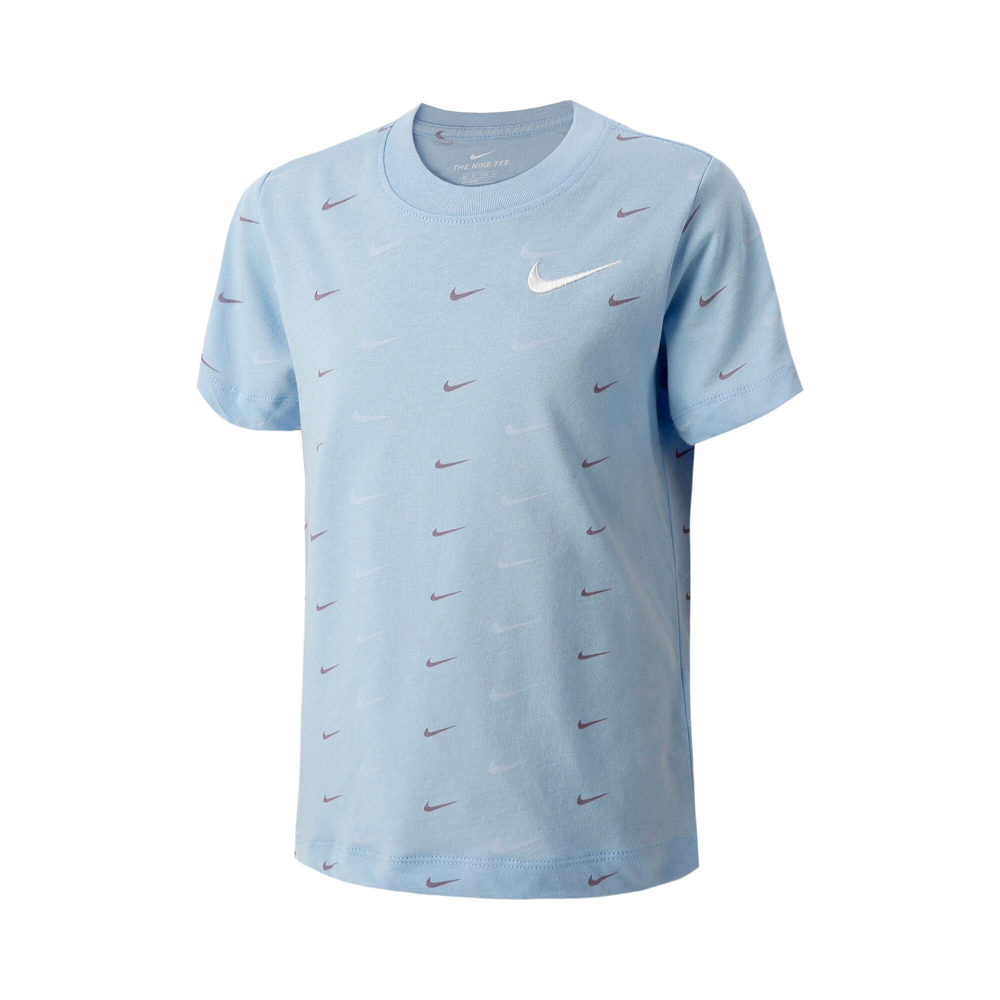 light blue nike shirt