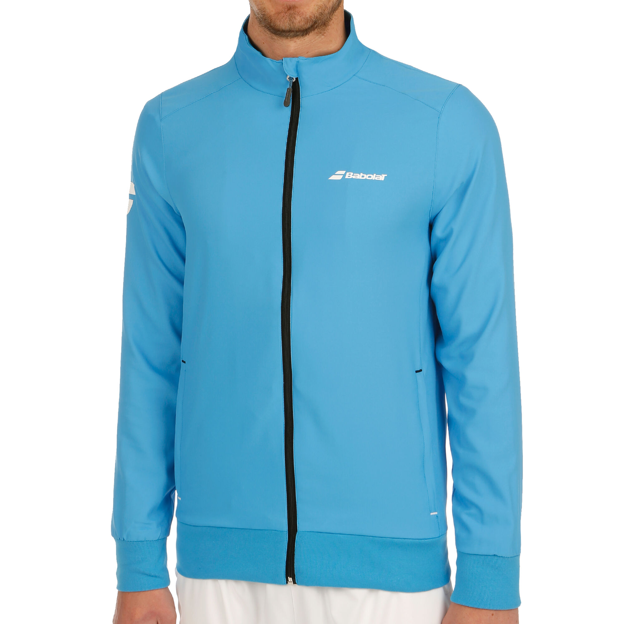Buy Babolat Core Club Training Jacket Men Blue, Black online Tennis